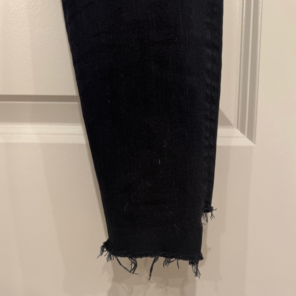 For Sale: MOTHER The Stunner Zip Ankle Step Fray Jeans - Size 29 - Picture 6 of 12